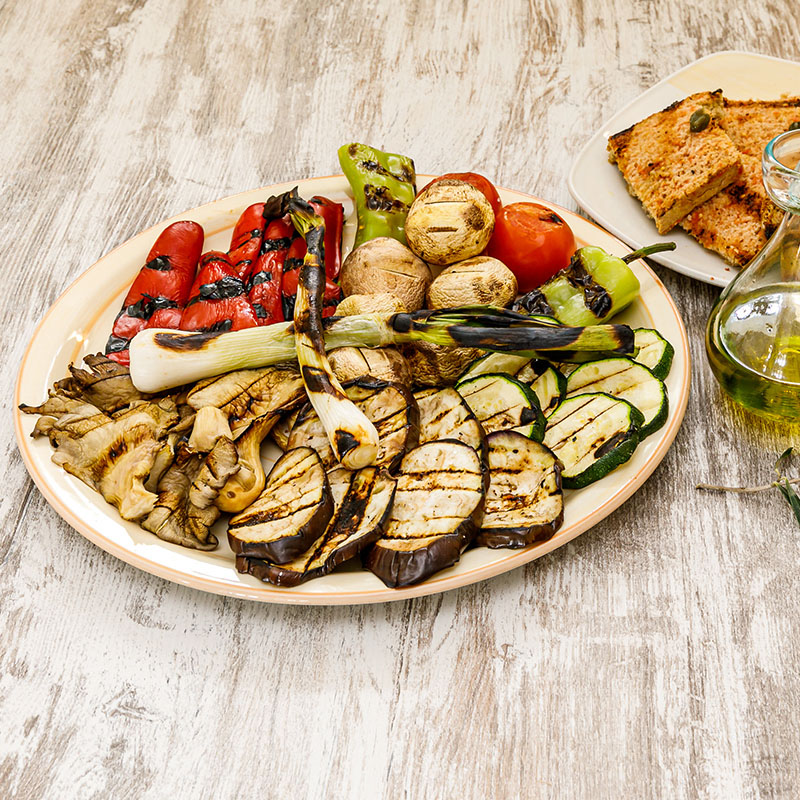 Selection of Grilled Vegetables