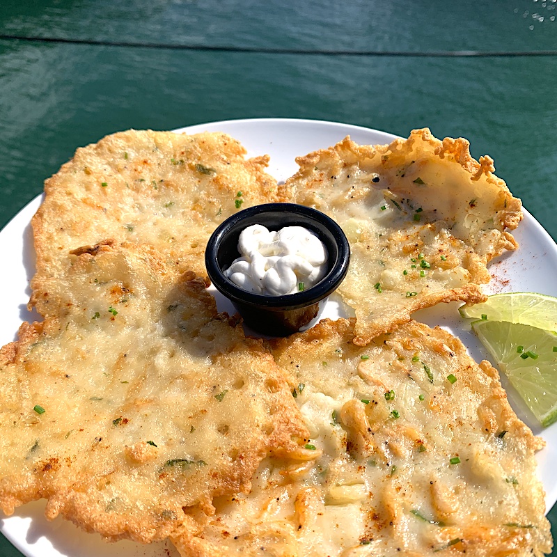 Tortillitas de camarones