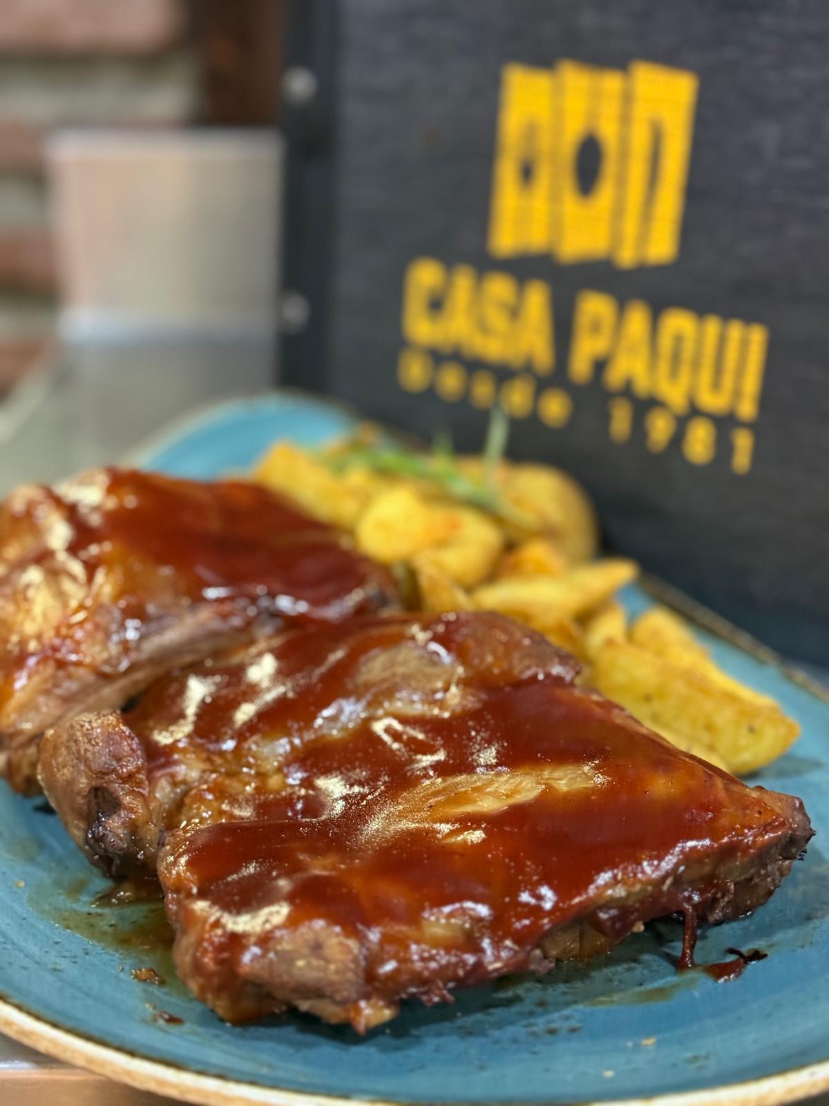 COSTILLAR A LA BARBACOA