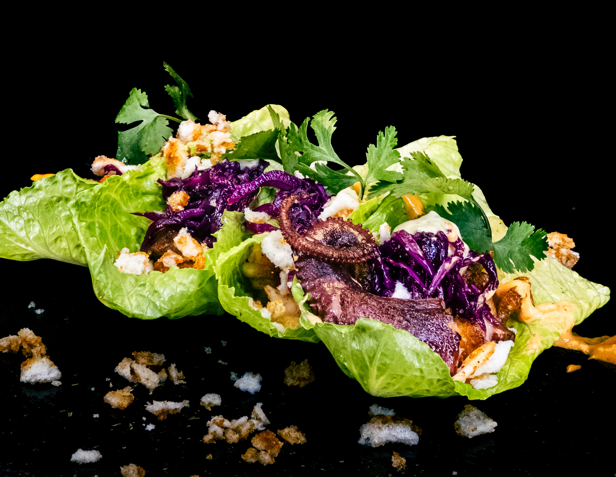Tacos of lettuce