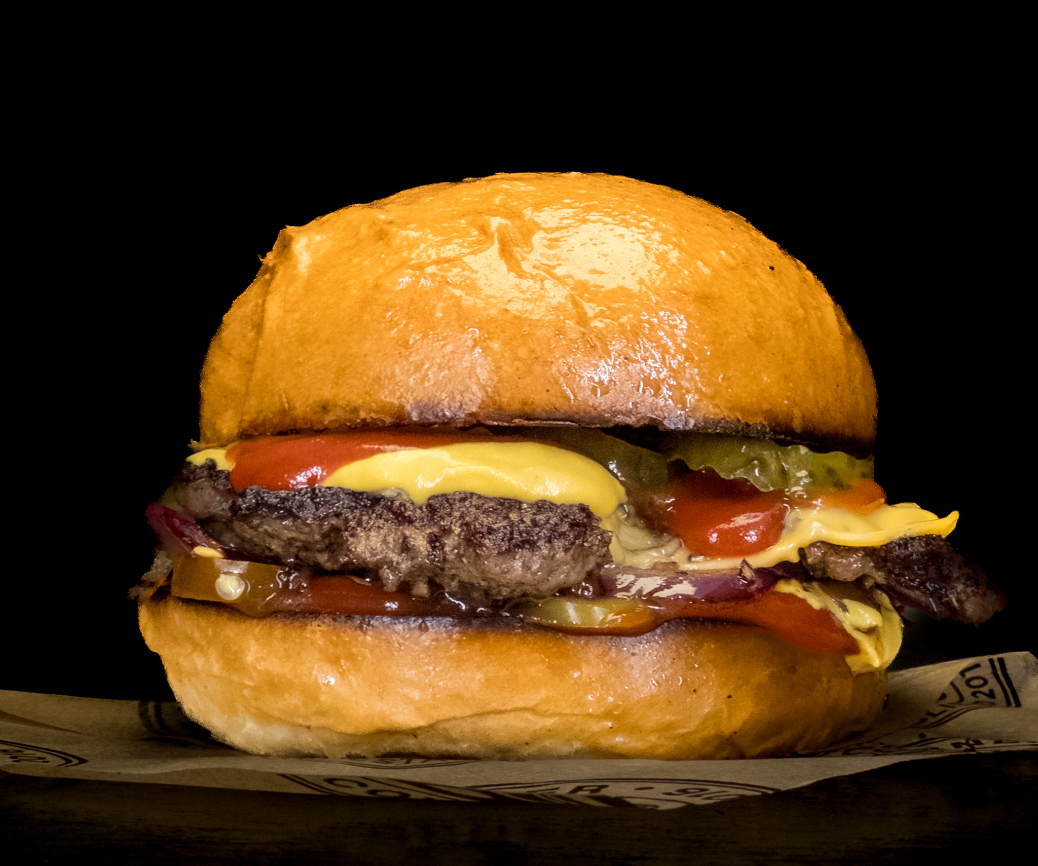La Americana (smashed burger)