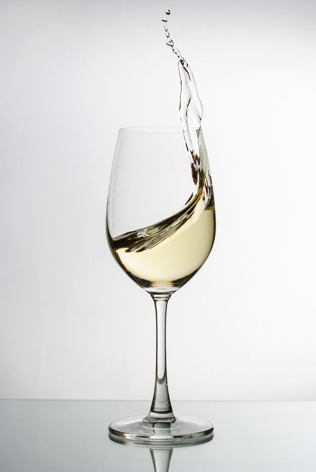 Glas Weisswein - Chardonnay