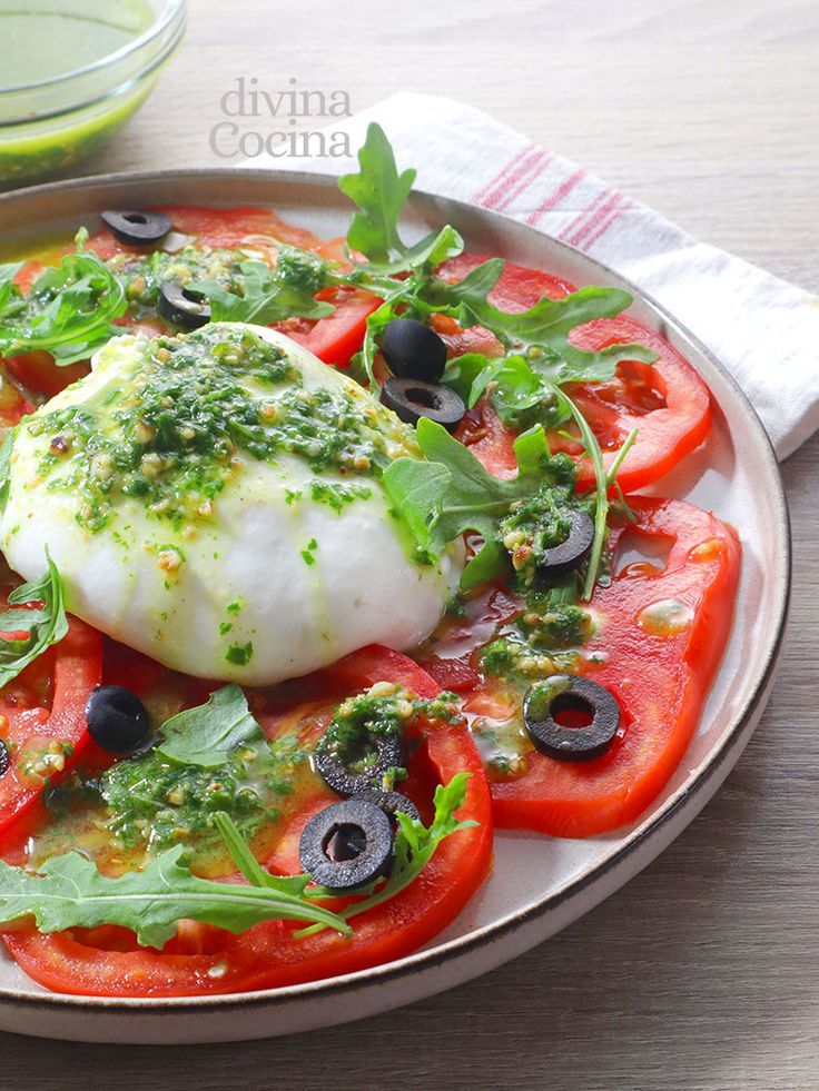 Salat mit Burrata