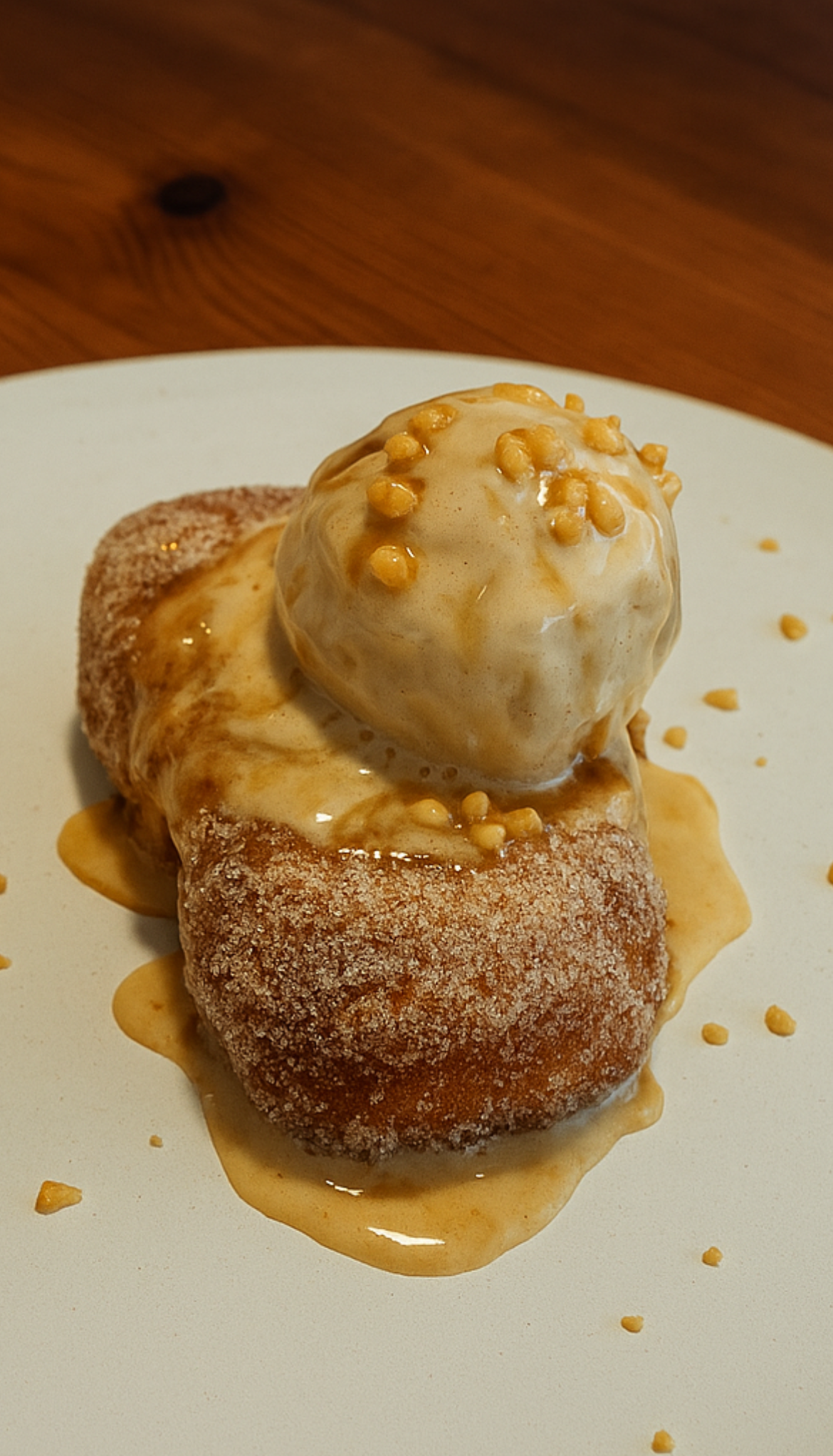 Torrija de pan chino